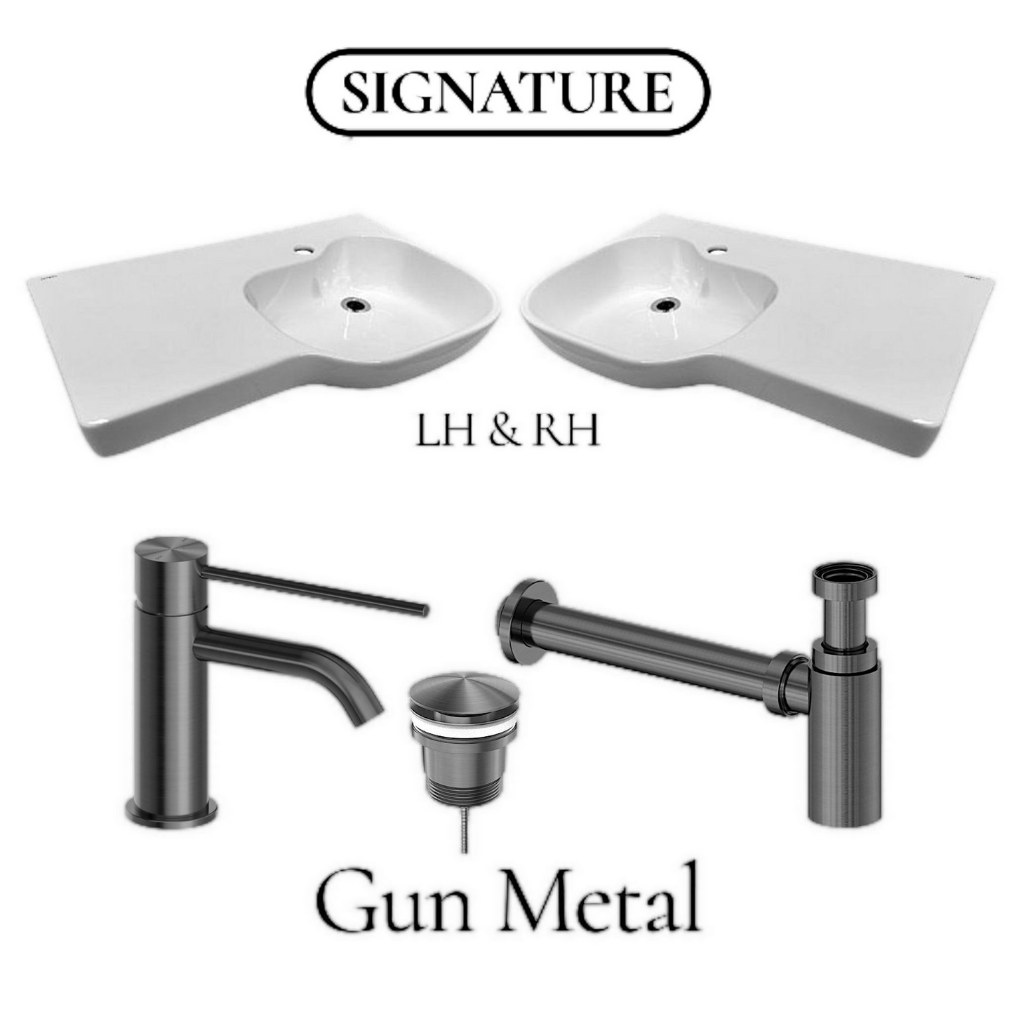 ACCESSIBLE 710 HAND BASIN (LH / RH) BUNDLE