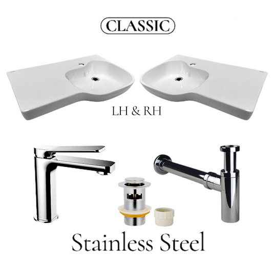 ACCESSIBLE 710 HAND BASIN (LH / RH) BUNDLE