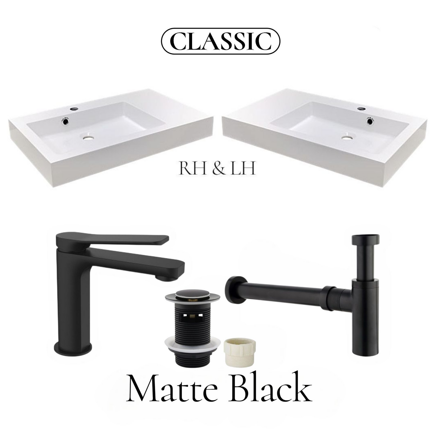 ACCESSIBLE 690 HAND BASIN (LH /RH) BUNDLE