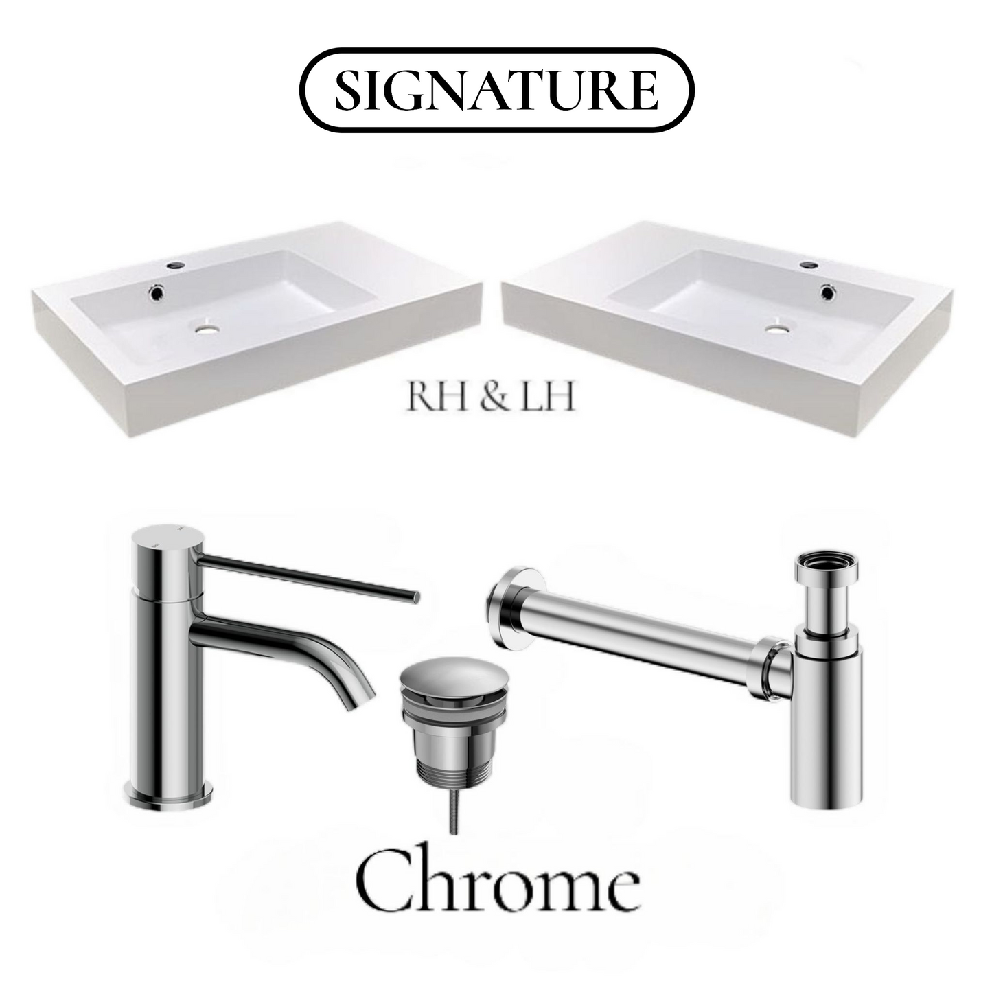 ACCESSIBLE 690 HAND BASIN (LH /RH) BUNDLE