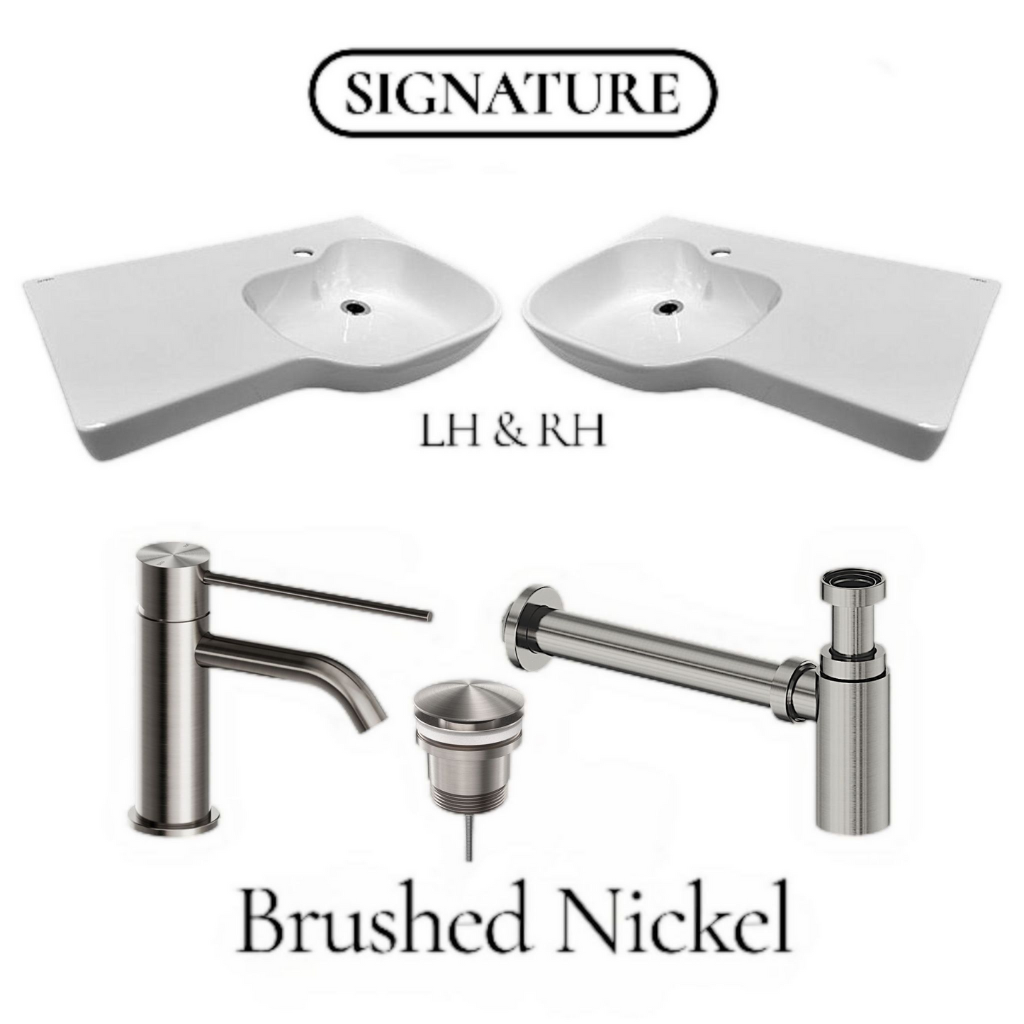 ACCESSIBLE 710 HAND BASIN (LH / RH) BUNDLE