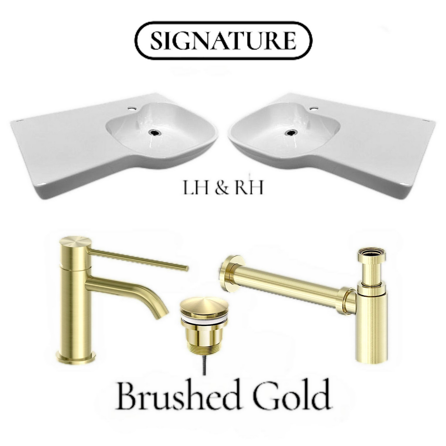 ACCESSIBLE 710 HAND BASIN (LH / RH) BUNDLE