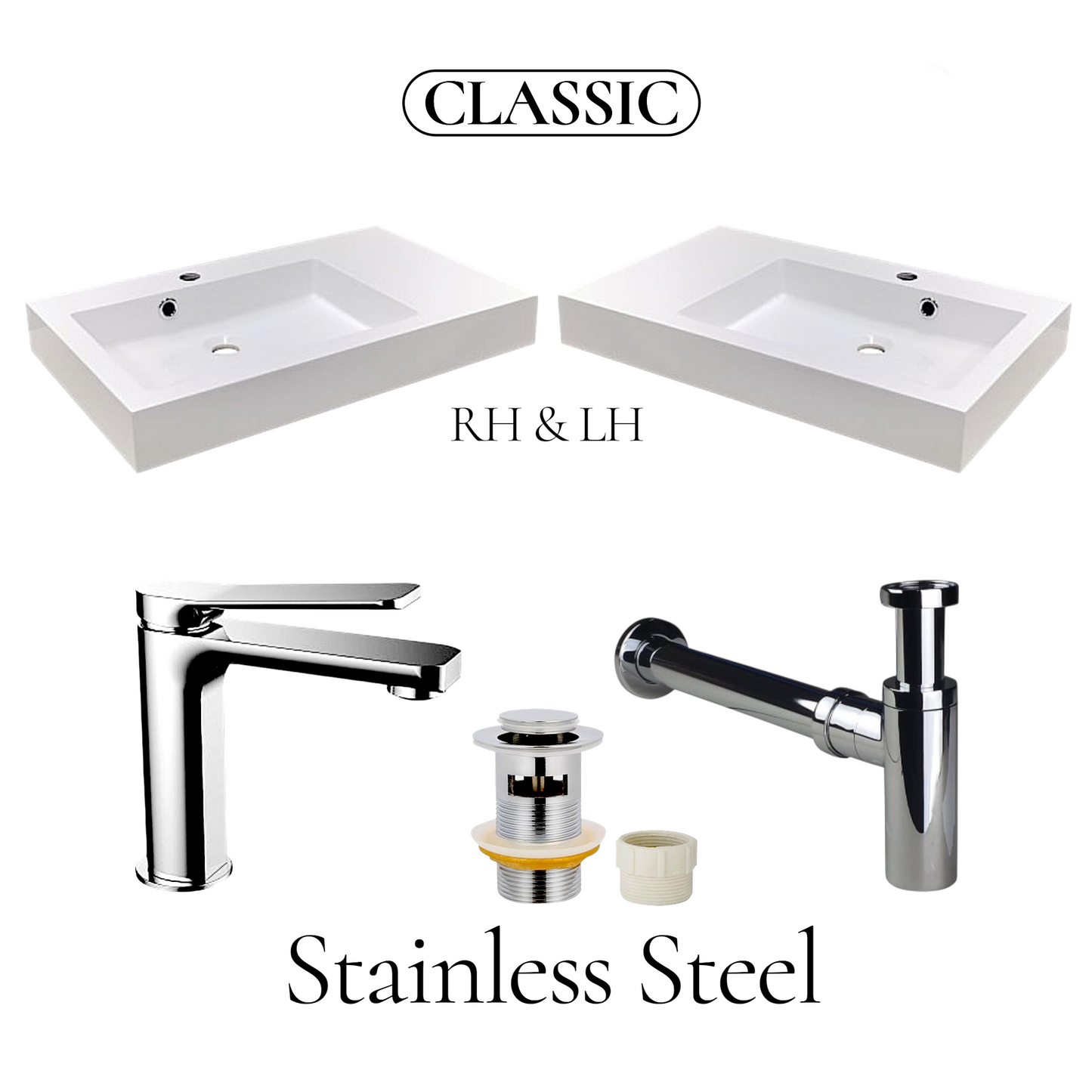 ACCESSIBLE 690 HAND BASIN (LH /RH) BUNDLE